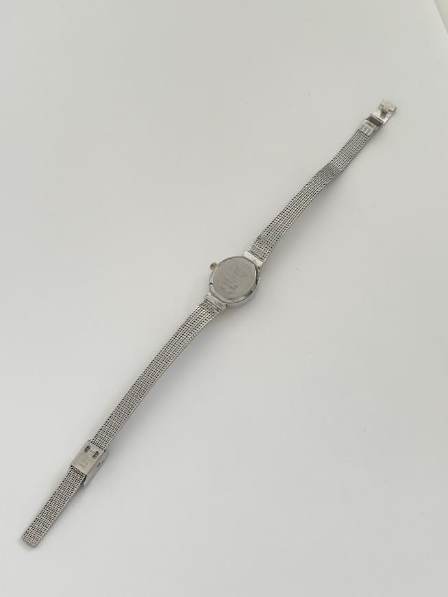 Silver and Gold Heart Watch