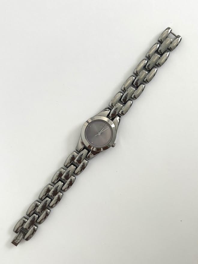 Silver on Silver Watch