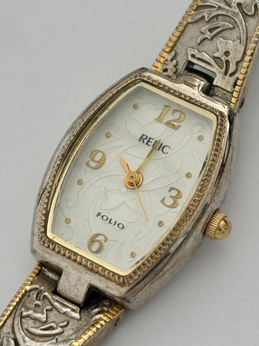 Square Dual-tone Medieval Style Watch