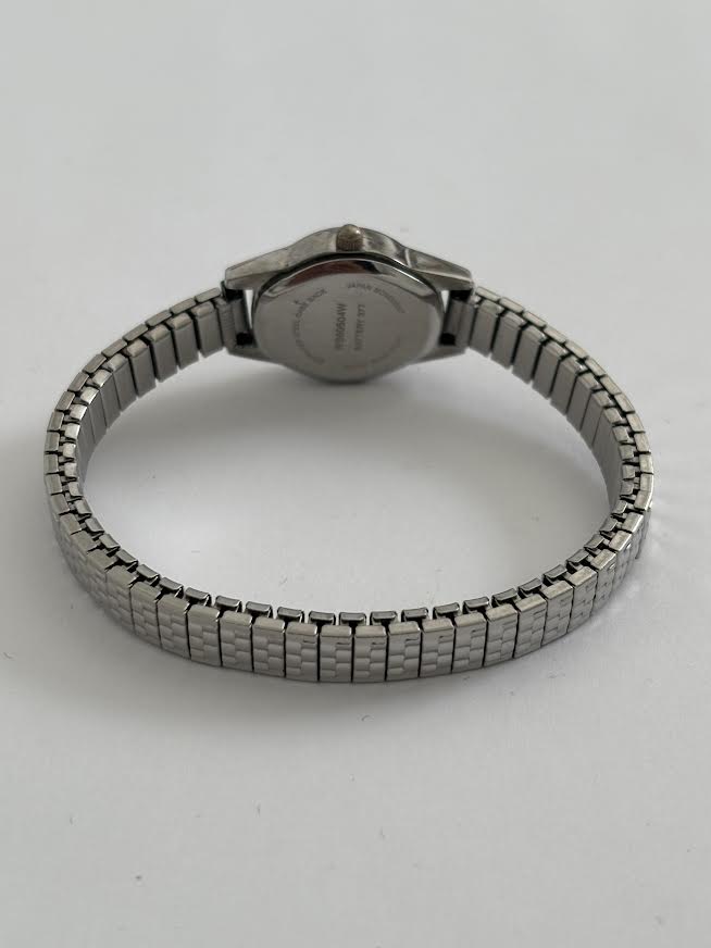 Dainty Silver Expandable Watch