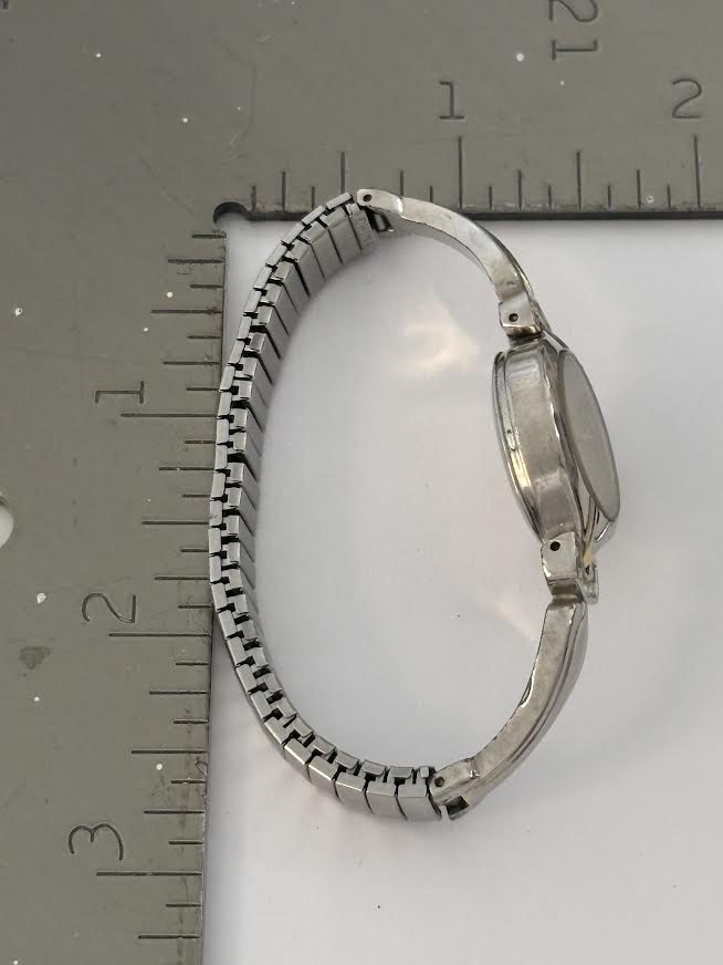Dainty Expandable Silver Watch