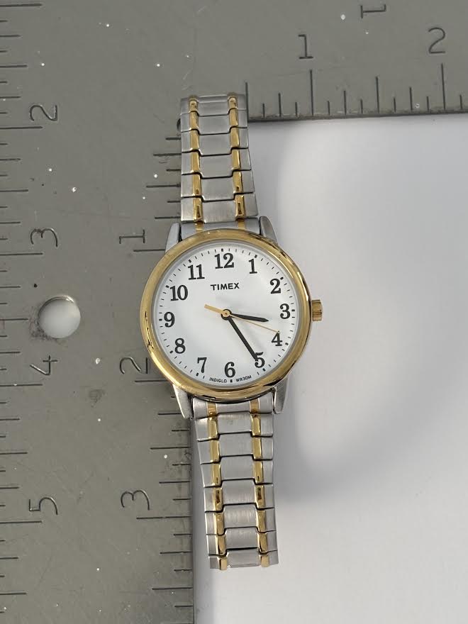 Expandable Dual-Tone Watch