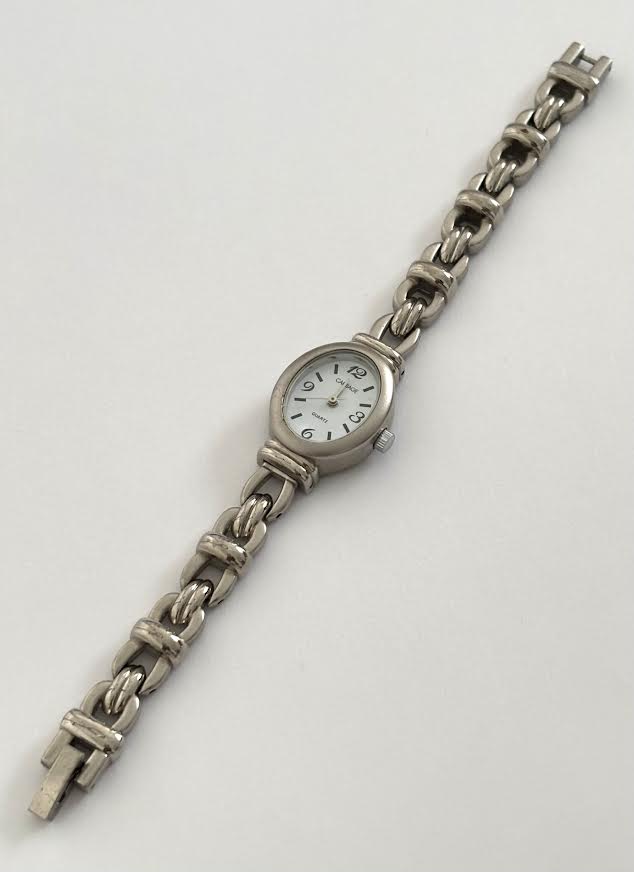 Silver Barbed Wire Band Watch