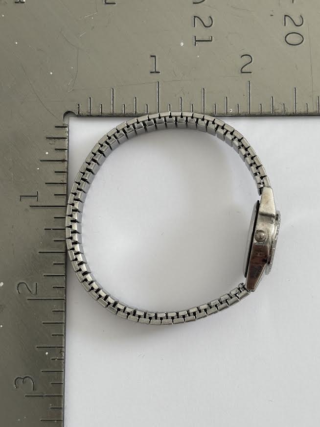 Dainty Silver Expandable Watch