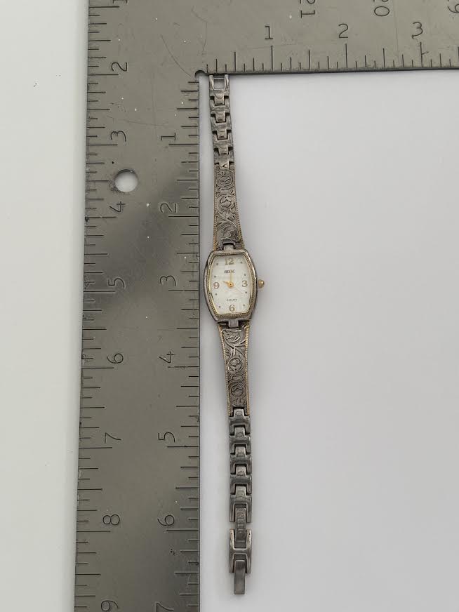 Square Dual-tone Medieval Style Watch