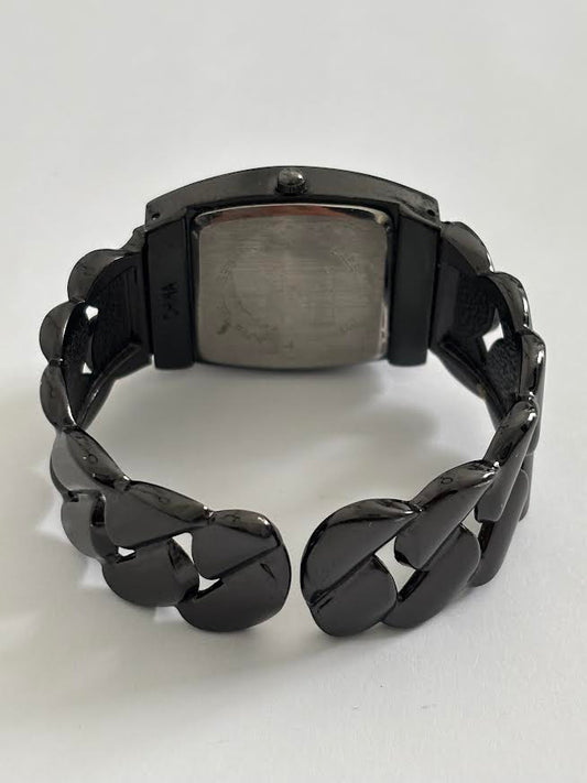 Gunmetal Chain Cuff Watch