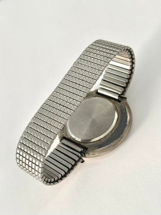 Silver Dancing Rhinestone Watch