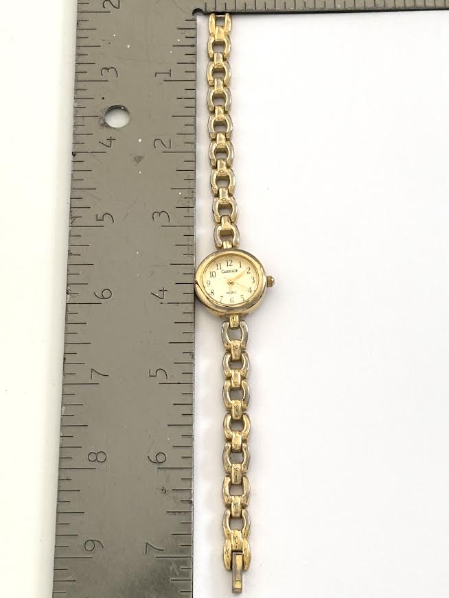 Slender Gold Watch
