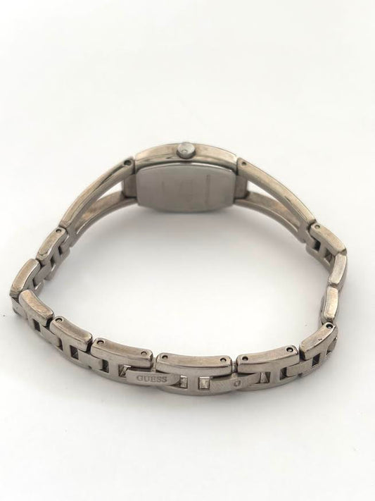 Sleek Silver and Black Guess Watch