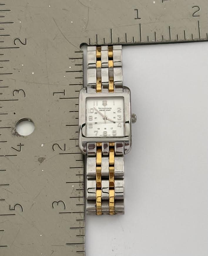 Dual-Tone Swiss Army Watch
