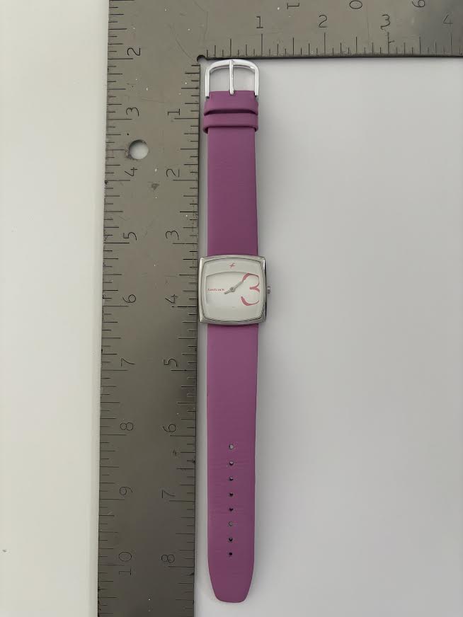 Pink and White Watch