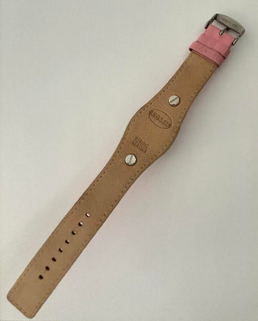 Pink on Pink Leather Fossil Watch