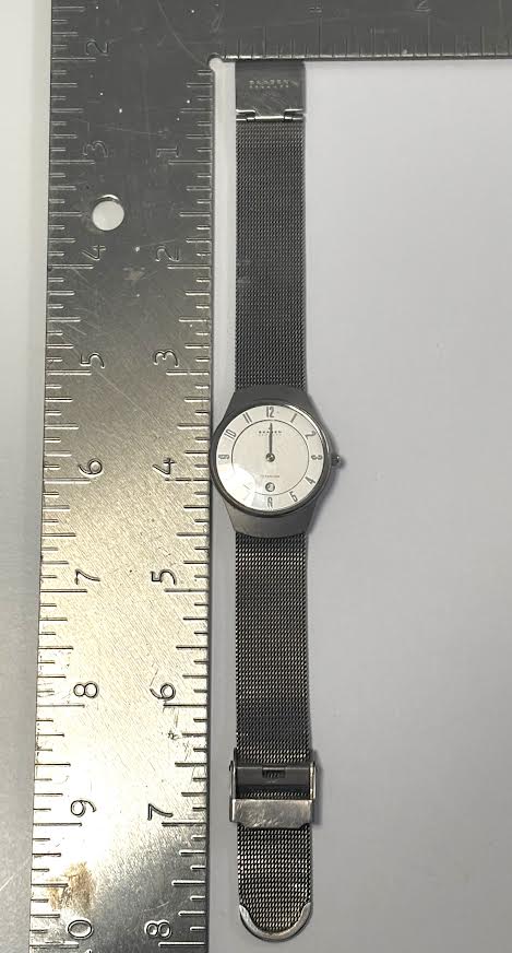 Minimalistic Silver Skagen Watch