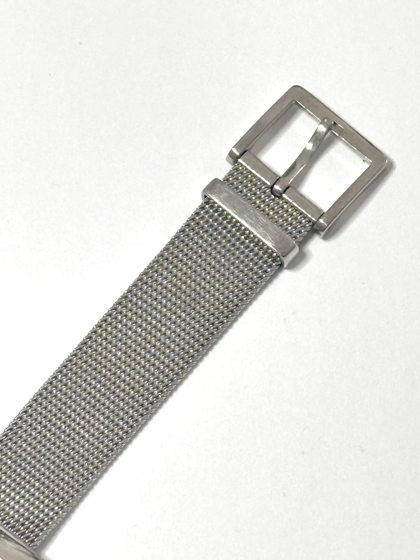 Square Silver Y2K DKNY with Adjustable Band