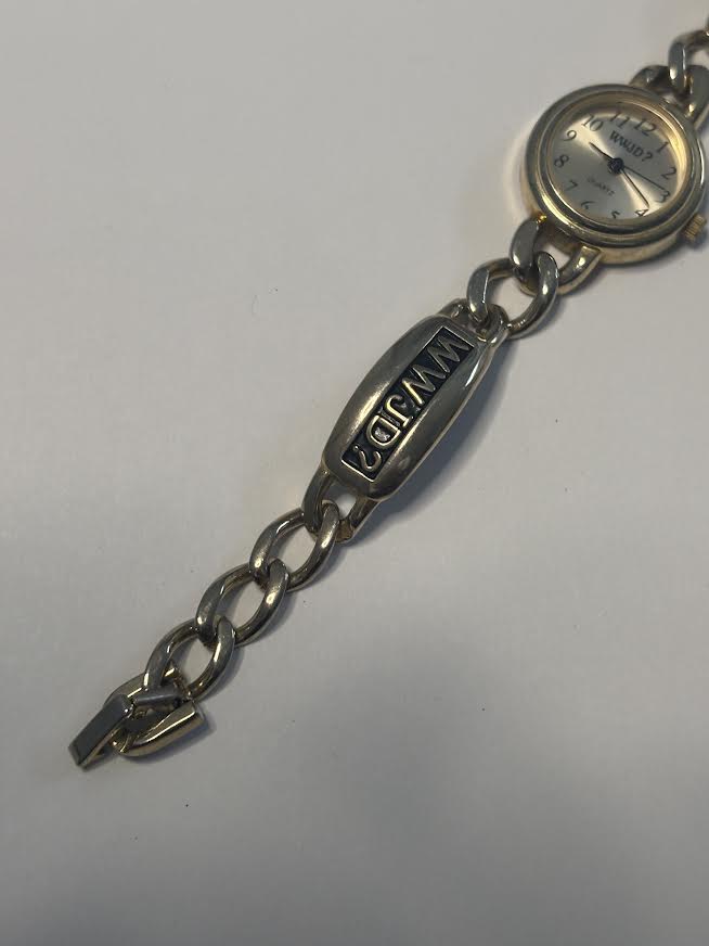 Delicate Silver What Would Jesus Do Watch