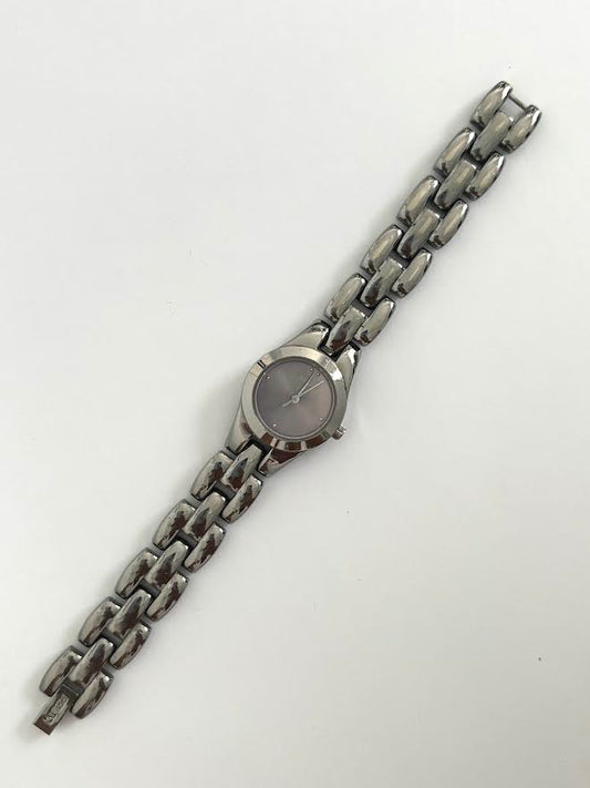 Silver on Silver Watch