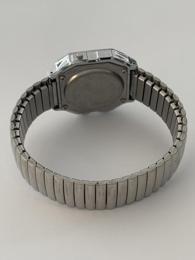 Retro Silver Stopwatch