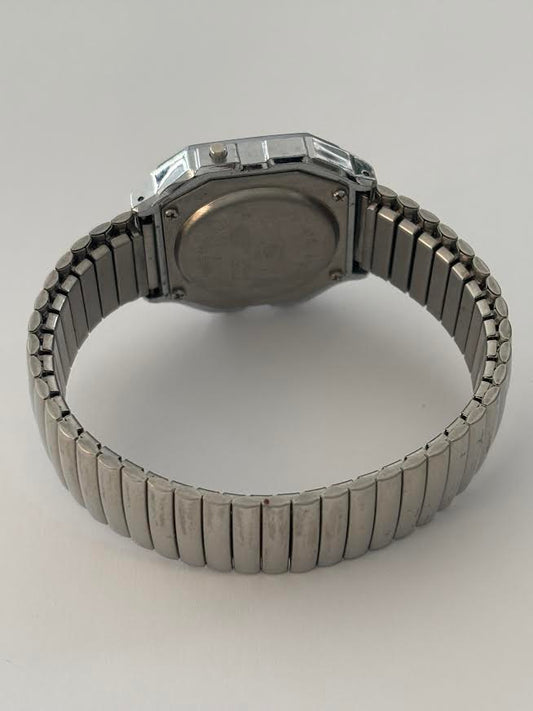 Retro Silver Stopwatch
