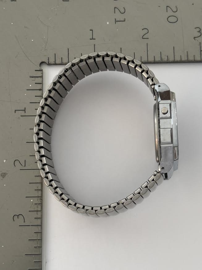 Retro Silver Stopwatch