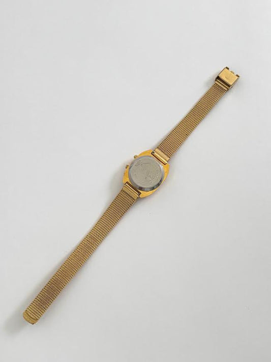 Digital gold watch