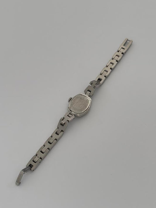 Silver on Silver Bulova Watch