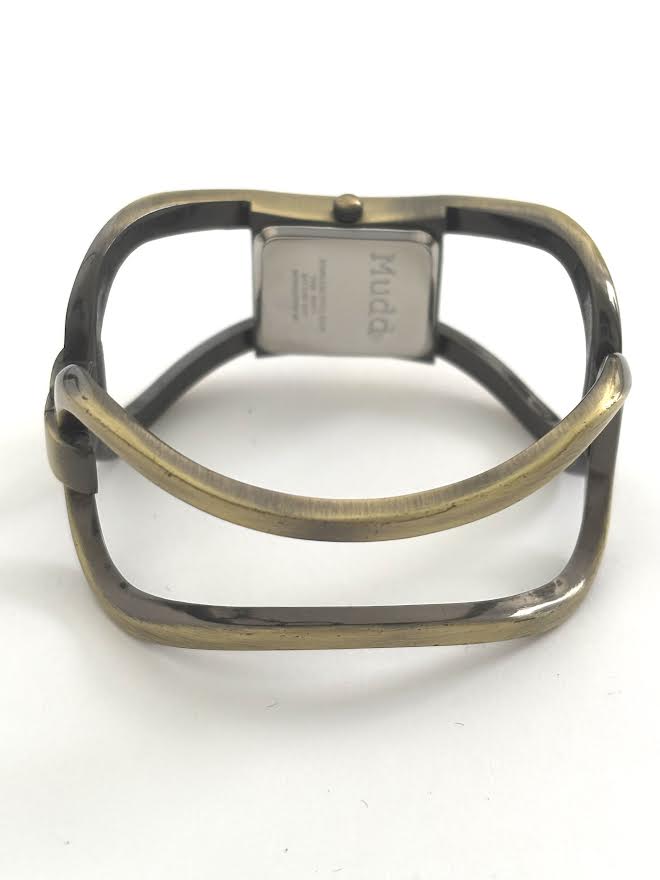 Bronze Bangle Cuff Watch