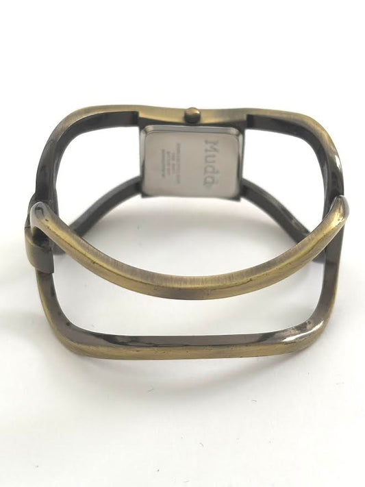 Bronze Bangle Cuff Watch