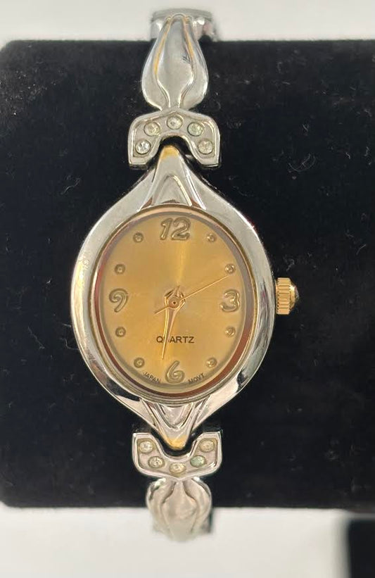 Dainty Expandable Silver Watch