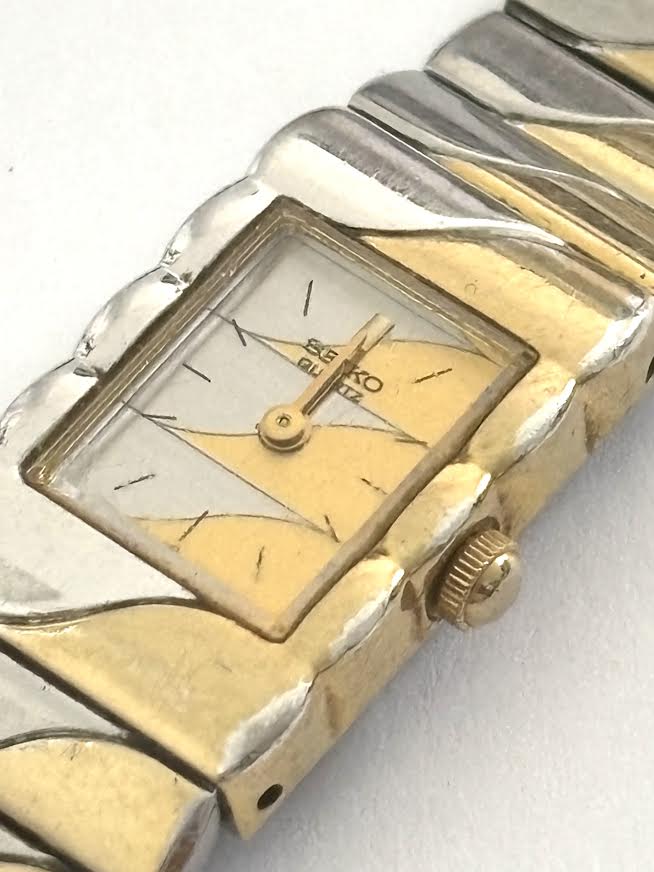 Dual-tone Seiko Watch