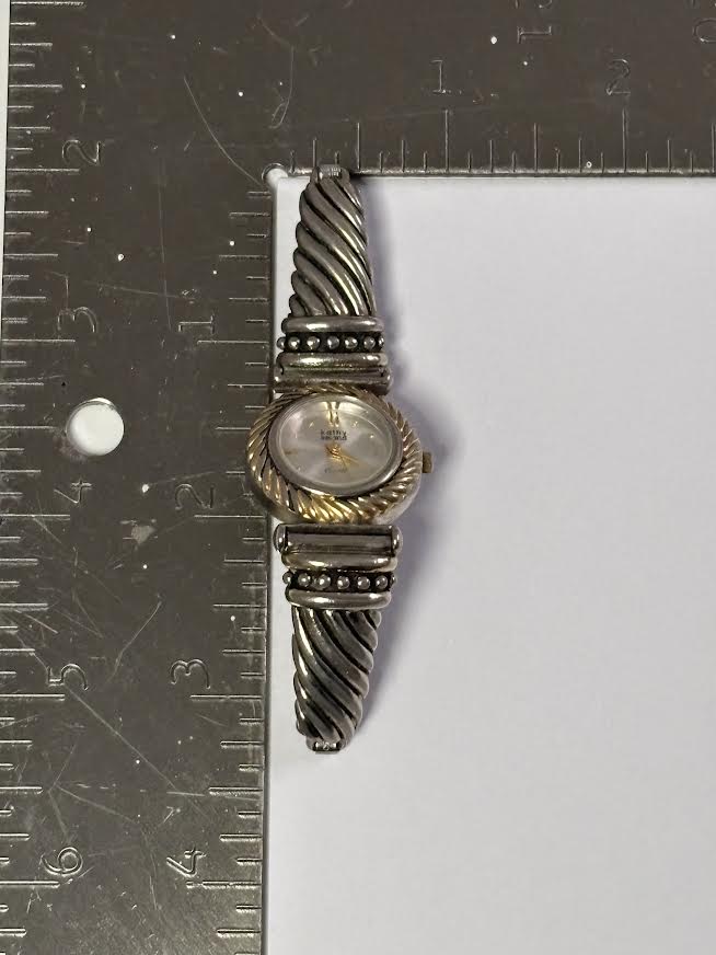 90's Expandable Dual-tone Kathy Ireland watch