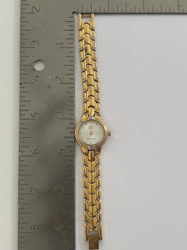 Gold Anne Klein Watch