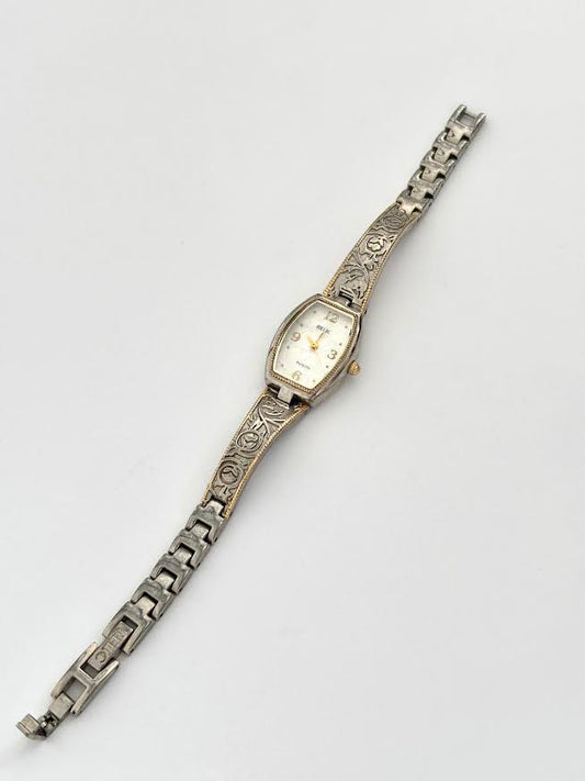 Square Dual-tone Medieval Style Watch