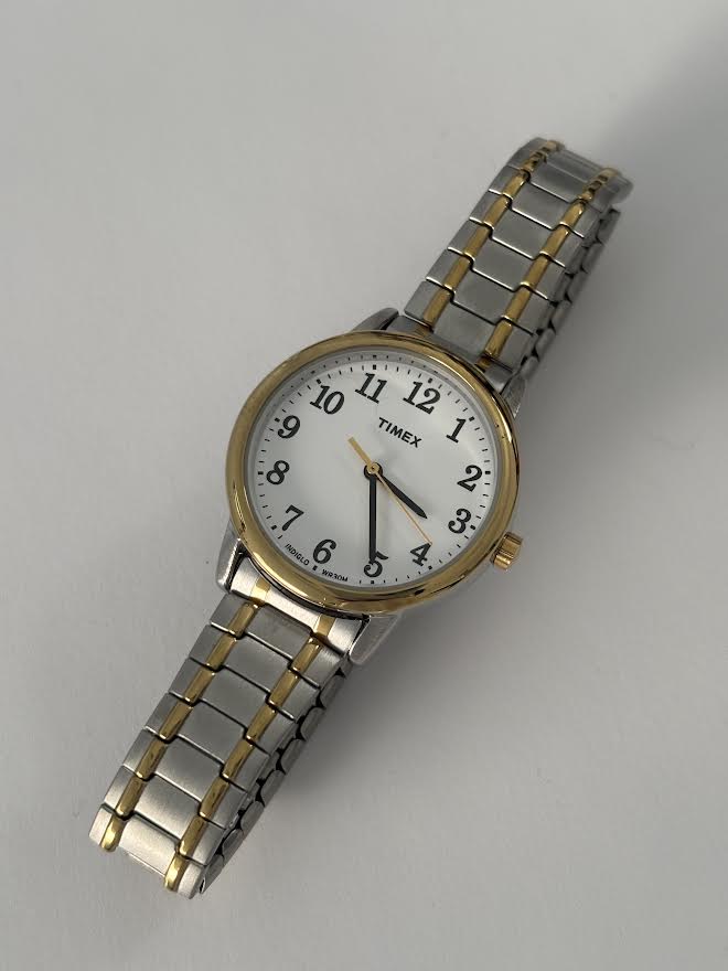 Expandable Dual-Tone Watch