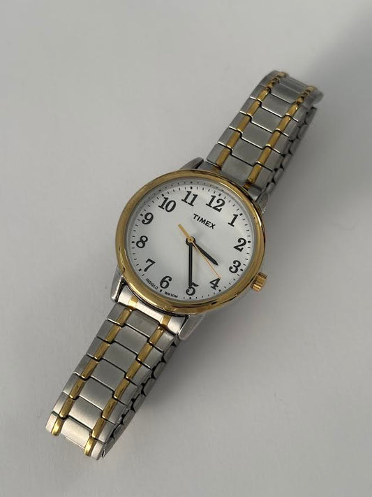 Expandable Dual-Tone Watch