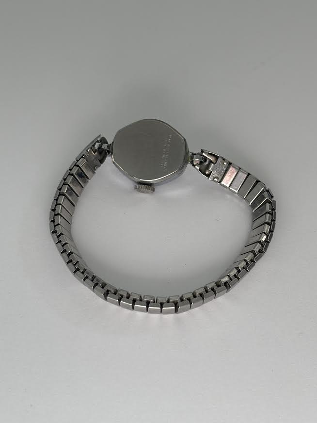 Tiny Expandable Silver Watch