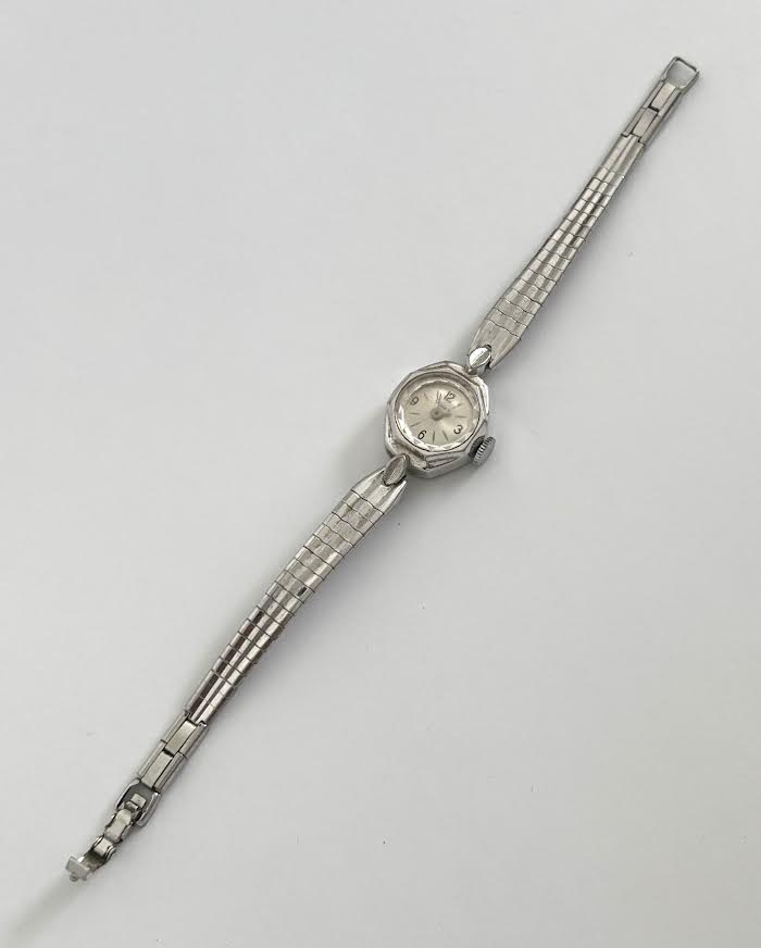 Dainty Vintage Silver Watch