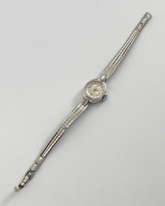 Dainty Vintage Silver Watch
