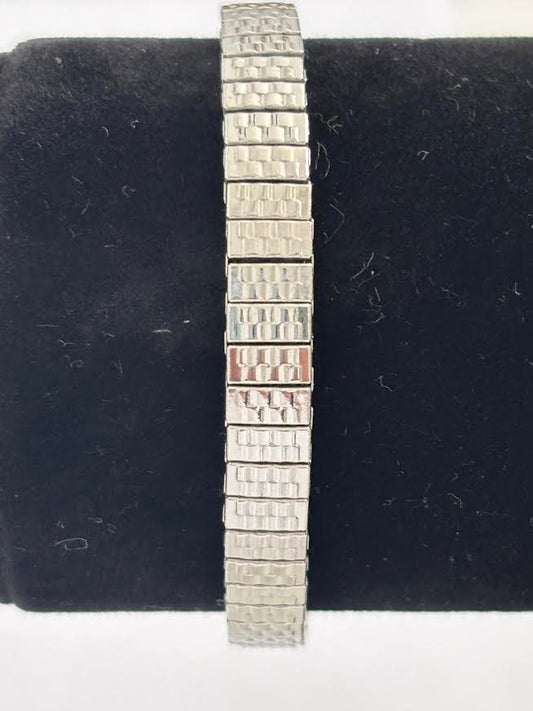 Dainty Silver Expandable Watch
