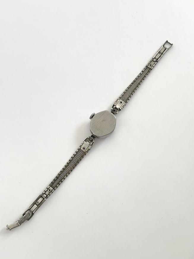 Dainty Vintage Silver Watch