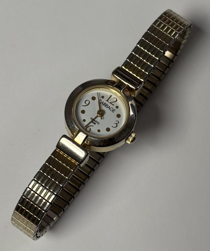 Petite Dual-Tone Expandable Watch