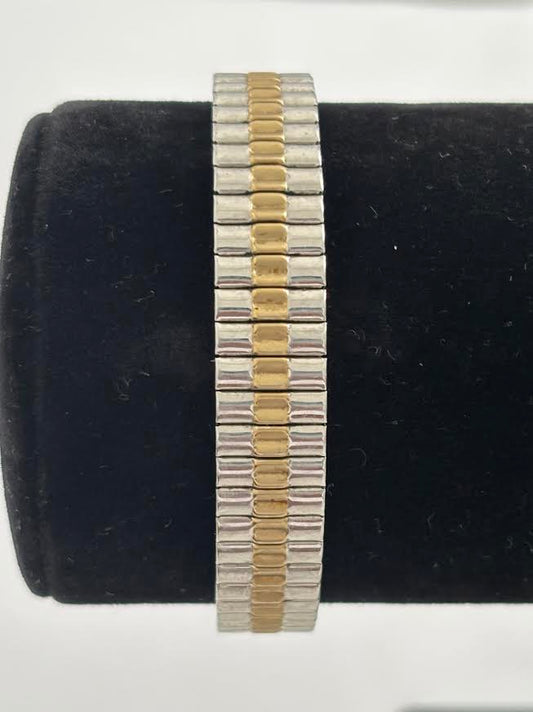 Dual \-tone Expandable Watch