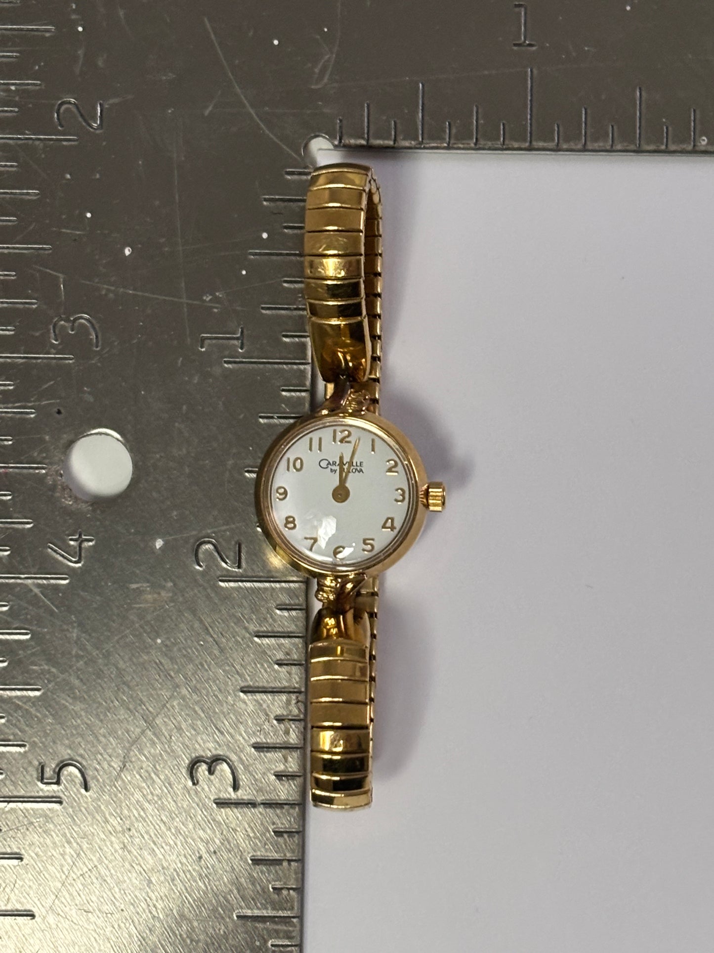 Charming Gold Bulova Watch