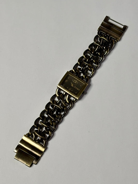 Chunky Chain Square Watch