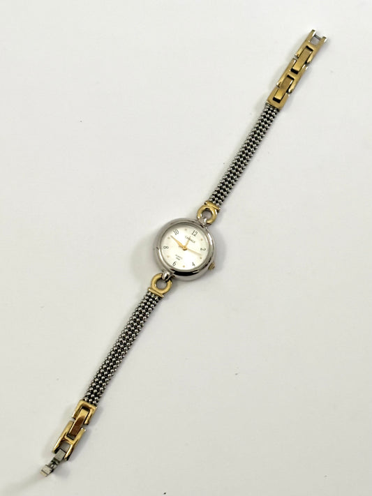 Dainty Dual-Toned silver and Gold Watch