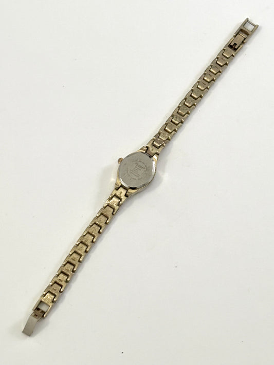 Ornate Gold and Rhinestone Watch