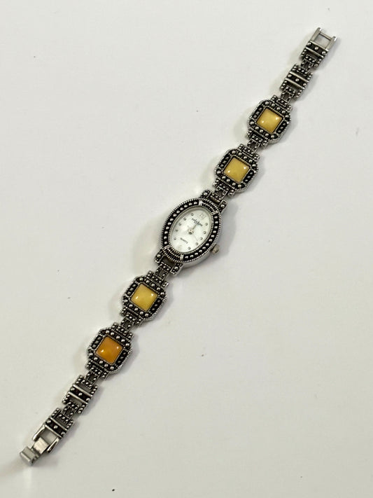 Vintage Marcasite Style Watch